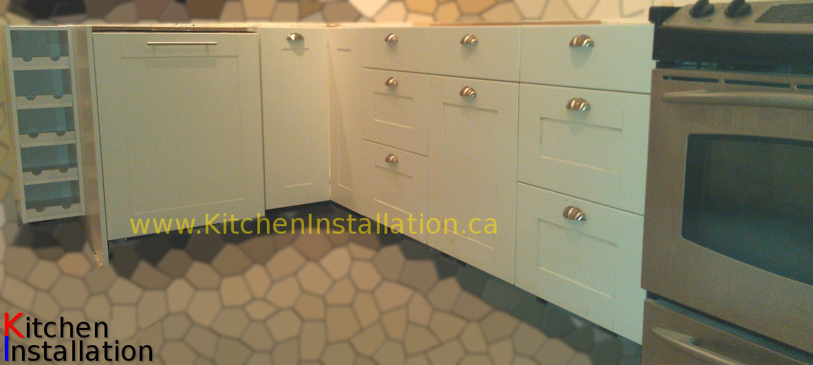Installation of IKEA Kitchens Gallery, Portfolio