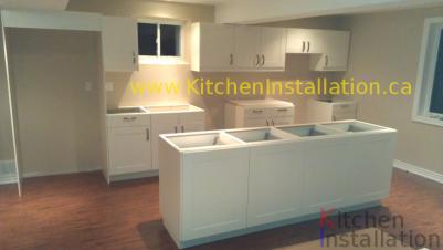 IKEA Kitchen with Island Installation Toronto 