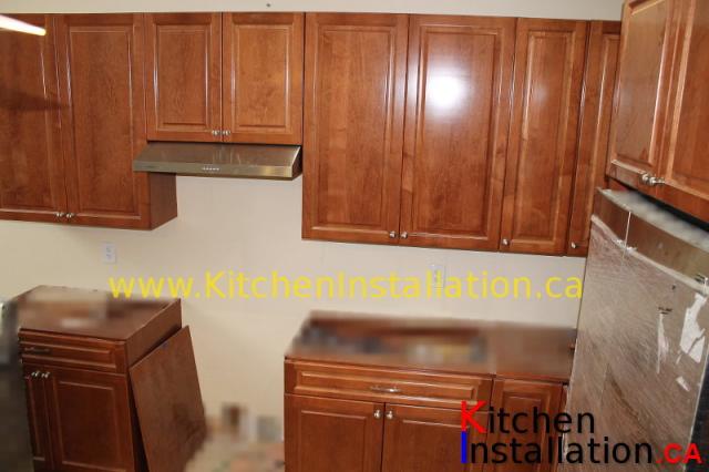 Custom Kitchen Installed in Oakvlle