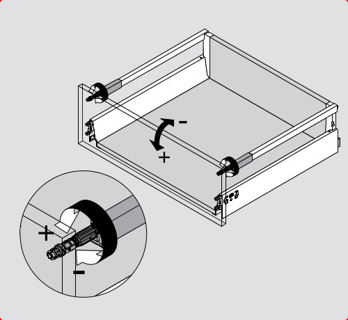 IKEA Drawer Tilt Adjustment