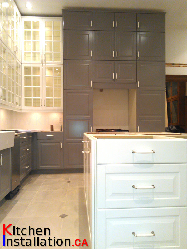 Installation of Big IKEA Kitchen in Toronto